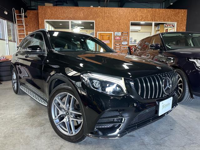 ＧＬＣ２２０ｄ　４マチックスポーツ（本革仕様）　パナメリカーナグリル　ブルメスターサウンド　レーダークルーズ　パノラミックスライディングルーフ　３６０カメラ　ＴＶキャンセラー