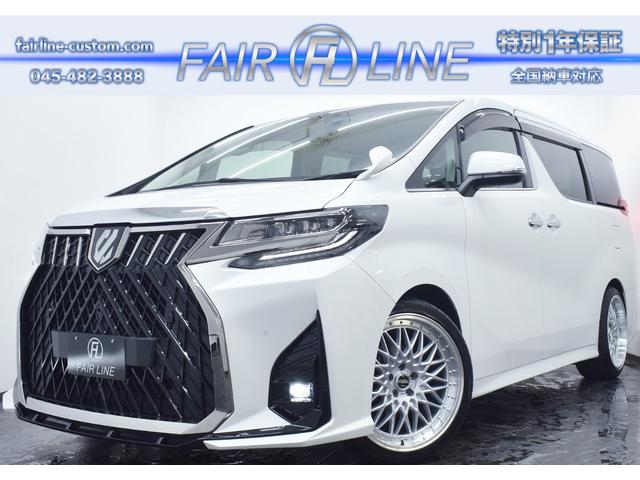 アルファード ２．５Ｓ　Ｃパッケージ　後期・黒革・新品ＬＭフルバンパーＫＩＴ・両側パワースライド・新品アルミホイール・新品タイヤ・特別１年保証・走行無制限・レーダークルーズ・オートハイビーム・音楽録音・ＤＶＤ・地デジ・Ｂｌｕｅｔｏｏｔｈ（1枚目）