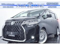 アルファード 2.5S Cパッケージ 後期・黒革・新品LMフルバンパーKIT・両側パワースライド・新品アルミホイール・新品タイヤ・1年保証・走行無制限・レーダークルーズ・オートハイビーム・Bluetooth・ワンオーナー・記録簿・ドラレコ 中古車画像