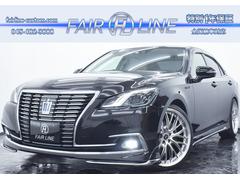 クラウンハイブリッド ロイヤル 後期・新品モデリスタ仕様フルエアロ・新品アルミホイール・新品タイヤ・BLACKカスタムライト・BLACKカスタムテール・特別1年保証・走行無制限・レーダークルーズ・地デジ・Bluetooth・記録簿 中古車画像