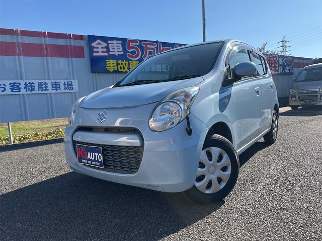 アルト(スズキ) Ｇ　エアコン　パワーステアリング　パワーウインドウ　運転席　助手席エアバック　純正オーディオ　電動格納ミラー　盗難防止システム　車検２年付き　走行２２０００キロ台 中古車画像