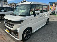 スペーシアカスタム ハイブリッドXSターボ 9インチ全方位カメラ付スズキconnectナビ ヘッドアップディスプレイ 両側電動 アダプティブクルーズ パドルシフト フロントフォグ フルセグ シートヒーター ステアリングヒーター USBポート 中古車画像