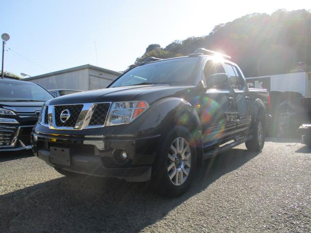 米国日産 フロンティア 新車並行車 クルーキャブ ｌｅ ４ｗｄの中古車 車体価格8万円 05 平成17 年式 走行14 6万キロ 車体色ブラック 神奈川県横須賀市長沢５ ２ ９ ｓｉｌｖｅｒ ｂａｃｋ シルバーバックガレージの在庫 グーネット中古車