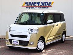 ダイハツ　ムーヴキャンバス　ストライプスＧ　純正メモリーナビ　フルセグ　全方位カメラ