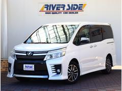 ヴォクシー ZS 煌 アルパイン10インチナビ フリップダウンモニター フルセグTV バックカメラ ETC 両側パワースライドドア メッキパーツ LEDライト サンシェード ドアバイザー 2列目ロングスライドシート 中古車画像