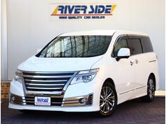 エルグランド ライダー オーテック30thアニバーサリー ハイコントラストレーザーインテリア ダーククロームグリルフィニッシャー 純正ナビフルセグ全方位カメラ ドラレコ ETCデジタルインナーミラー衝突軽減レーダークルコン 中古車画像