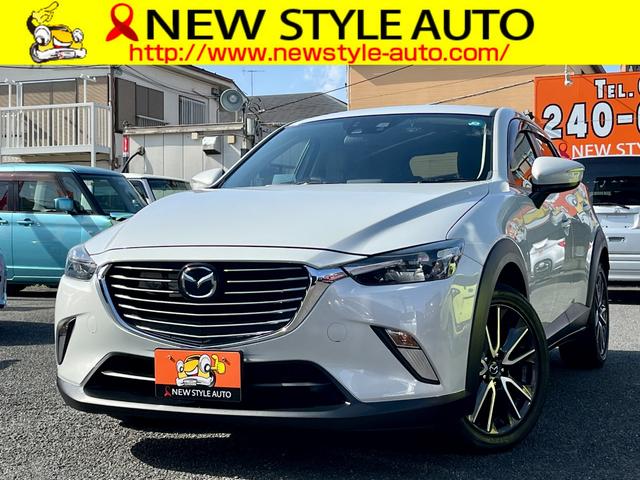 マツダ ＣＸ－３ ＸＤ　ツーリング　ディーゼルターボ　１年保証付　禁煙車　黒革シート　３６０度ドライブレコーダー　衝突軽減ブレーキ　車線逸脱警報　ブラインドスポットモニター　ナビ　ＴＶ　バックカメラ　ＥＴＣ　Ｂｌｕｅｔｏｏｔｈ