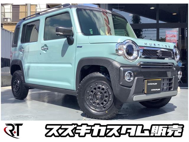 ハスラー ＪスタイルＩＩターボ　ＲＩＤＥ＋ＴＥＣＨ１インチアップ　Ｈ１２ＳＨＯＴＧＵＮ　ブリヂストンＲＤ－６０４ＳＴＥＥＬ　１６５Ｒ１４　ラプターライナー塗装仕様