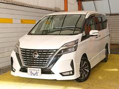 セレナ ハイウェイスターV ナビ 地デジ 全方位モニター DVD Blu-ray再生 衝突軽減ブレーキ ドライブレコーダー ETC 両側電動スライドドア スマートキー 中古車画像