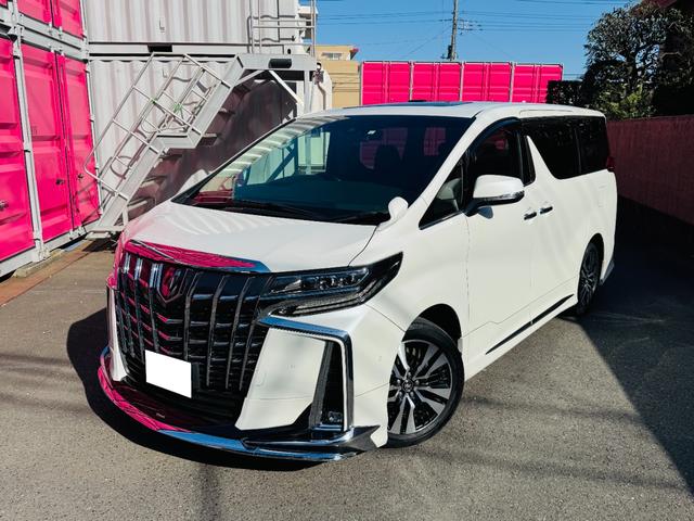 ２．５Ｓ　Ｃパッケージ　モデリスタエアロ　ツインムーンルーフ　ディスプレイオーディオ　コネクティッドナビ　３眼ＬＥＤヘッドライト　両側パワースライドドア　パワーバックドア　黒合皮シート　前後ドライブレコーダー　スマートキー