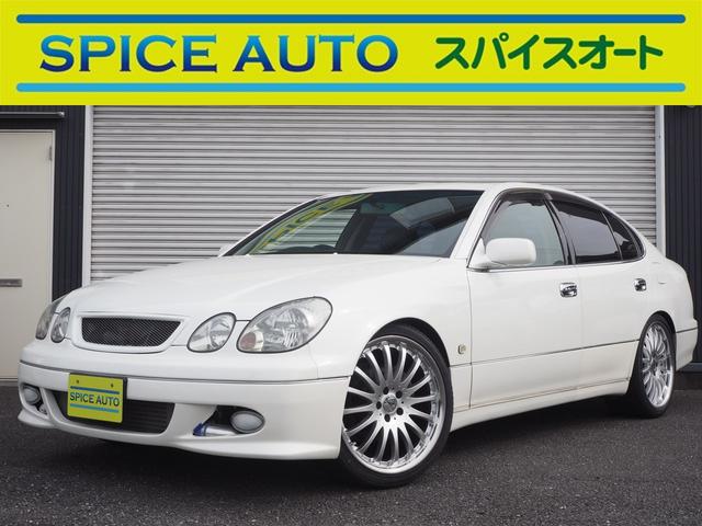 アリスト（トヨタ）ＶＡ３００ ＴＯＭ'Ｓ Ｇ 限定車 黒革パワーシート