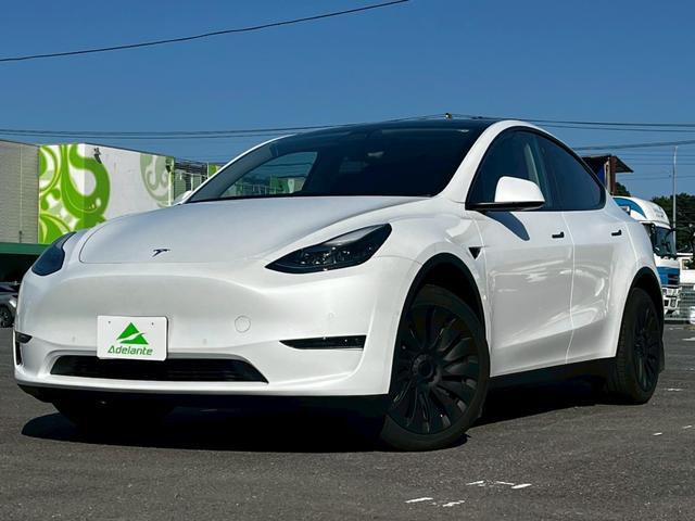 デュアルモーターＡＷＤ　ロングレンジ　ユーザー買取車両・オートパイロット・１５インチセンターディスプレイ・ブラックレザーシート・バックカメラ・サイドカメラ・ガラスルーフ・ＥＴＣ・スマートキー・パワーバックドア・ＬＥＤヘッドライト