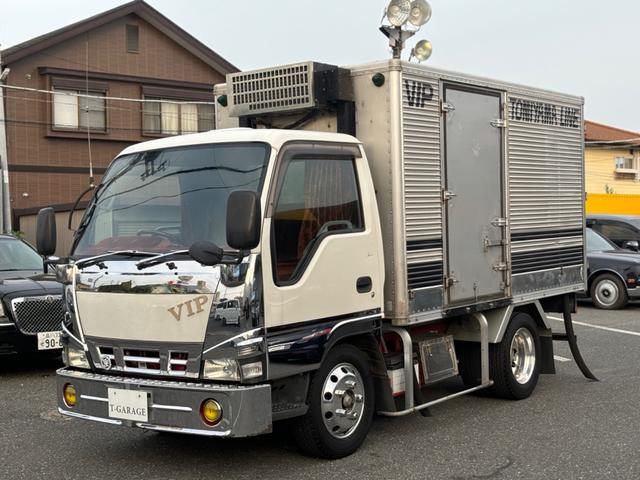 タイタントラック(マツダ) デコトラ　２トン車１０尺　冷凍機付８ナンバー　内装張り替え　アルコアアルミ　オバＱ　スムーサー 中古車画像
