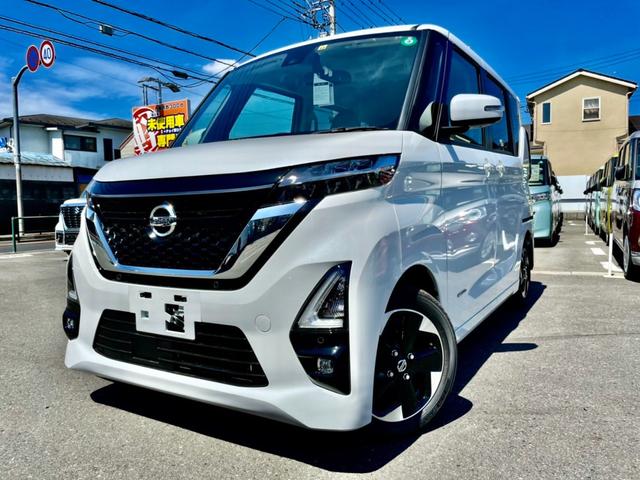 日産 ルークスハイウェイスター ｘ ハイブリッド車 アイドリングストップ プッシュスタート 衝突軽減ブレーキ コーナーセンサー オートエアコン アラウンドビューモニター ステアリングリモコン ｌｅｄヘッドライトの中古車 車体価格149 8万円 21 令和3 年式 走行0 4万