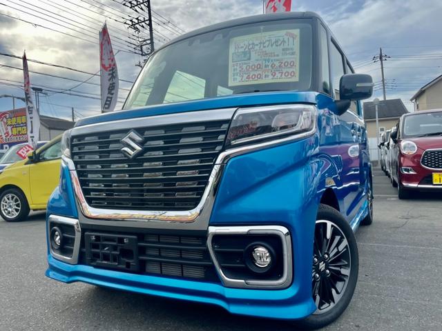 スペーシアカスタム(スズキ)ハイブリッドXSターボ 禁煙車 ...