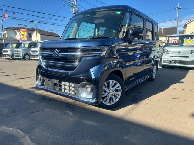 ハイブリッドＧＳ　届出済未使用車　衝突被害軽減ブレーキ　両側スライド片側電動スライドドア　スマートキー　プッシュスタート　電動パーキングブレーキ　オートブレーキホールド　アダプティブクルーズコントロール　サンシェード