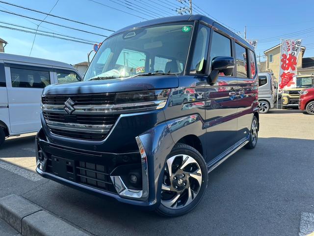 ハイブリッドＸＳ　届出済未使用車　衝突被害慧眼ブレーキ　両側パワースライドドア　スマートキー　プッシュスタート　電動格納ミラー　サーキュレーター　ヘッドアップディスプレー　オートライト　オートハイビーム