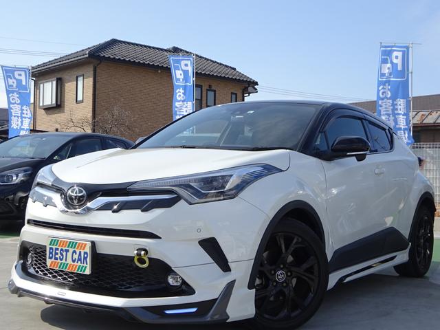 トヨタ ｃ ｈｒｇ ｔ モード ネロ ワンオーナー 禁煙車 フルセグ純正ナビｔｖ バックモニター ｂｌｕｅｔｏｏｔｈオーディオ シートヒーター ｅｔｃ スマートキー プッシュスタート ｌｅｄヘッドライトシステム モデリスタエアロの中古車 車体価格218万円 19 令和1 年