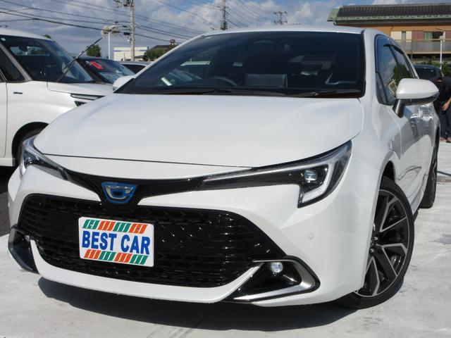 カローラスポーツ(トヨタ) ハイブリッドＧ　Ｚ　トヨタセーフティセンス　純正９インチナビ　フルセグＴＶ　バックカメラ　レーダークルーズコントロール　ＥＴＣ　ハーフレザーシート　シートヒーター　ステアリングヒーター　ＬＥＤヘッド　純正１８インチＡＷ 中古車画像