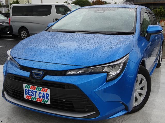 カローラツーリング(トヨタ) ハイブリッド　Ｇ　トヨタセーフティセンス　純正１０．５インチナビ　フルセグＴＶ　バックカメラ　ＥＴＣ２．０　Ｂｌｕｅｔｏｏｔｈ　ＵＳＢ　アダプティブクルーズコントロール　レーンキープアシスト　ブラインドスポットモニター 中古車画像