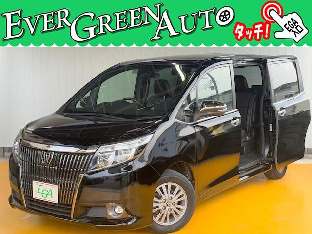 エスクァイア Ｇｉ　ブラックテーラード　修復歴なし　禁煙車　純正ＳＤナビ　トヨタセーフティセンス　両側自動ドア　フリップダウンモニター　後カメラ　Ｂｌｕｅｔｏｏｔｈ　ＥＴＣ　スマートキー　レザーシート　フォグ　ＬＥＤライト　ＤＶＤ再生　ＣＤ（1枚目）