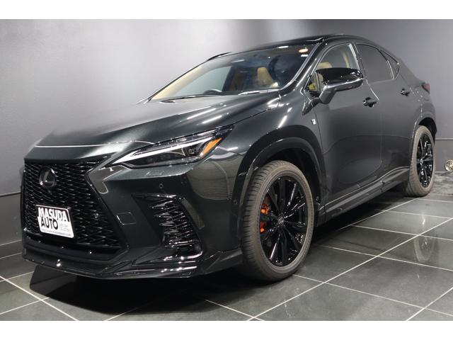 ＮＸ ＮＸ３５０ｈ　Ｆスポーツ　４ＷＤ　１オーナー　パノラマルーフ　ルーフレール　ＴＲＤエアロパーツ　オレンジキャリパー　デジタルインナーミラー　後席シートヒーター　後席パワーシート　寒冷地仕様　ＨＤＭＩ　メーカードライブレコーダー（1枚目）