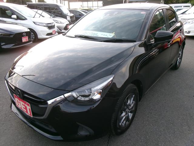 デミオ(マツダ) １３Ｓツーリング　１オーナー　禁煙車　マツコネナビ　バックカメラ　ＤＶＤ再生　Ｂｌｕｅｔｏｏｔｈ　ＵＳＢ　レーダークルーズコントロール　前ドラレコ　ＬＥＤヘッドライト　衝突軽減Ｂ＆踏み間違い防止　シートヒーター 中古車画像