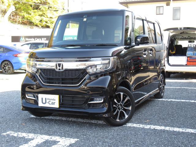 Ｎ−ＢＯＸカスタム(ホンダ) Ｇ・Ｌホンダセンシング　ドライブレコーダー　ＥＴＣ　バックカメラ　両側スライド・片側電動　ナビ　ＴＶ 中古車画像