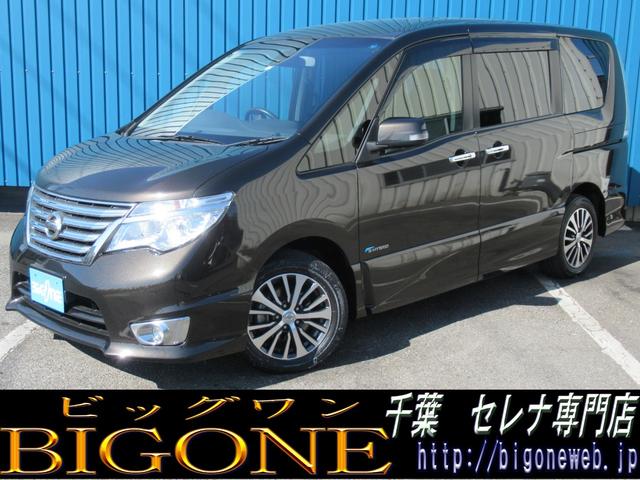 日産 セレナ ハイウェイスター ｓ ハイブリッド 純正ｓｄナビ ｃｄ ｄｖｄ ｂｌｕｅｔｏｏｔｈ ｕｓｂ接続 エマージェンシーブレーキ 64 8万円 平成26年 14年 千葉県 中古車 価格 Com