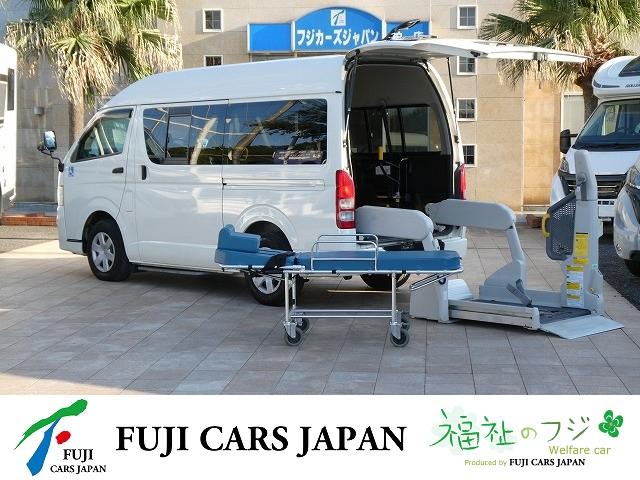 柏福祉車両・全国納車承ります。 スライドドア&リアゲートイージークローザー・純正ストレッチャー