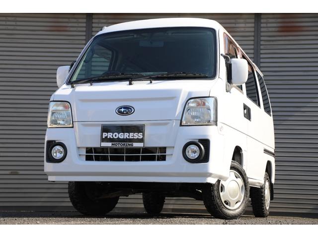 サンバーバン(スバル) ディアス　最終型　４気筒エンジン　５速マニュアル　４ＷＤ　スーパーチャージャー　リフトアップ 中古車画像