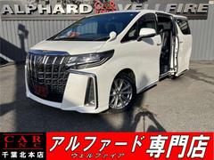 アルファード 2.5S タイプゴールド (38)後席モニタ- フルセグ バックカメラ デジタルインナーミラー ディスプレイオーディオ 三眼LEDヘッドライト レーダークルコン 両側電動スライド 電動リアゲート ハーフレザー ビルトインETC 中古車画像