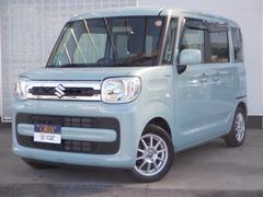 スペーシア ハイブリッドX ETC バックカメラ 両側電動スライドドア ナビ TV クリアランスソナー レーンアシスト 衝突被害軽減システム スマートキー アイドリングストップ 電動格納ミラー シートヒーター ベンチシート 中古車画像