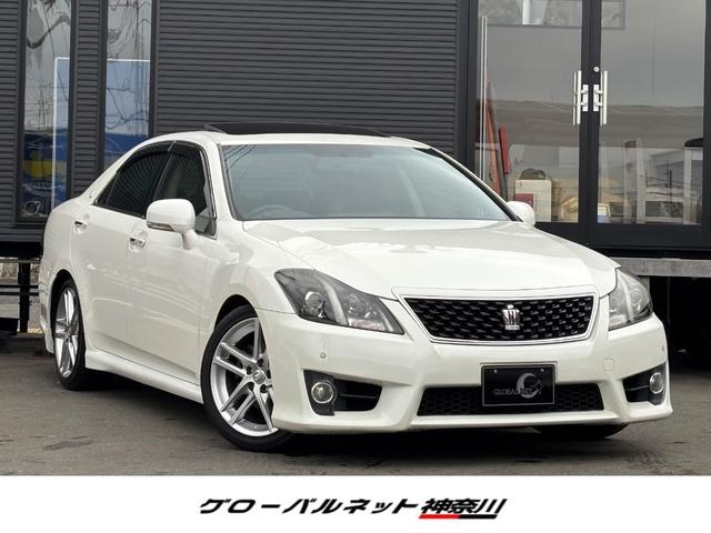 ２．５アスリート　アニバーサリーエディション■後期型　■オプションサンルーフ■本革シート■メーカー純正ナビ■バックカメラ■ＲＳ－Ｒダウンサス■シートヒーター／ベンチレーション■全席イージークロージャー■インナーブラックヘッドライト■電動リアシェード