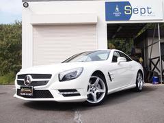 メルセデス・ベンツ　ＳＬ　ＳＬ５５０ブルーエフィシェンシー　ＡＭＧスポーツパッケージ　ワンオーナー　ブラックレザーシート