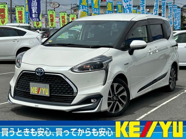 トヨタ シエンタ ハイブリッド　Ｇ　セーフティーエディション　禁煙　モデリスタフルエアロ　純正９インチナビ　フルセグＴＶ　Ｂｌｕｅｔｏｏｔｈ　全方位モニター　純正ドライブレコーダー　ＥＴＣ２．０　両側電動スライドドア　コーナーセンサー　衝突被害軽減ブレーキ