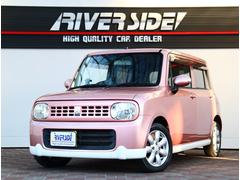 アルトラパン X 純正オプションエアロ社外メモリーナビフルセグBluetoothスマートキーアイドリングストップライトレベライザー電格ミラー純正14インチアルミベンチシート 中古車画像