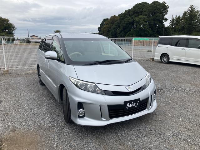 エスティマ(トヨタ) アエラス　３列シート　フルフラット　盗難防止システム　衝突安全ボディ　ＨＩＤ 中古車画像