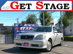 クラウンエステート アスリートFour 保証付 4WD サンルーフ タイミングベルト交換済 純正ナビ ETC HID パワーシート リア電動リクライニングシート スイング機能付オートエアコン キーレス 中古車画像