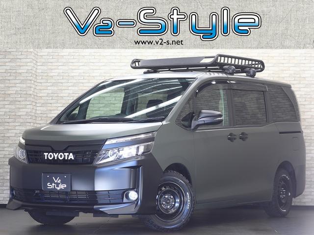 トヨタ ヴォクシー Ｘ ルーフキャリア ＴＯＹＯＴＡグリル 電動 ...