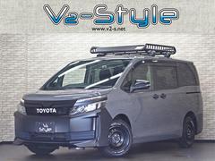 ヴォクシー X 両側電動スライドドア/ルーフラック/NEW15インチスチールホイール/マッドスタータイヤ/TOYOTAクラシックグリル/純正SDナビ/地デジTV/Bluetooth接続/Bカメラ/ドライブレコーダー 中古車画像