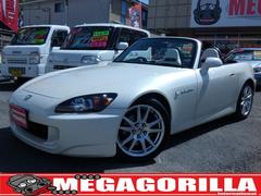 ホンダ　Ｓ２０００　タイプＶ　ワンオーナー　電動オープン　レカロ製ホワイトレザーシート