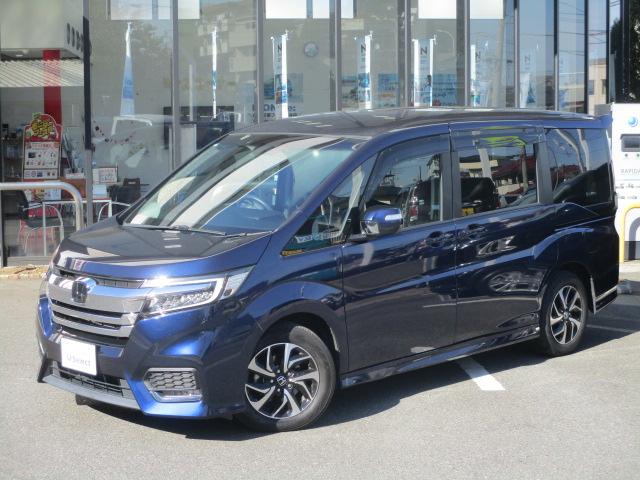 令和３年式ステップＷスパーダ１．５が入庫致しました。 ワンオーナー・純正ナビ・ＥＴＣ・ドラレコが装備されております。