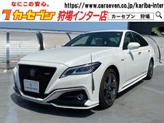 トヨタ　クラウンハイブリッド　ＲＳアドバンス　白革シート　シートベンチレーション　パノラマビュー