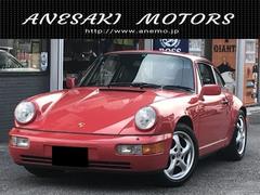 ポルシェ　９１１　９１１カレラ２　ディーラー車　黒革シート　左ハンドル