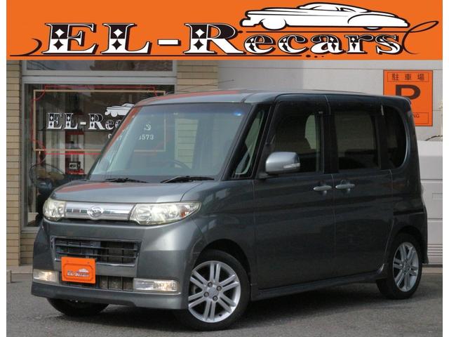 タント(ダイハツ) カスタムＶセレクションターボ　４ＷＤ・ＨＩＤ・フォグ・エアロ・電動スライドドア・ＨＤＤナビ・Ｂｌｕｅ 中古車画像