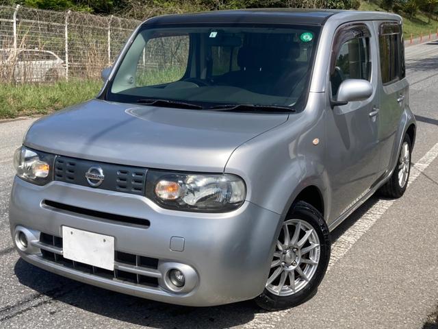 日産 キューブ １５Ｇ　禁煙車　スカイルーフ　純正ナビ