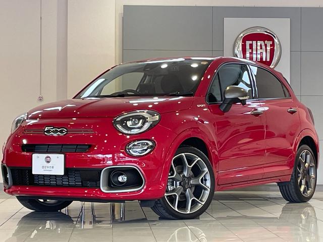 ５００Ｘ(フィアット) スポーツ　純正ＯＰナビＴＶ／アップルカープレイ＆アンドロイドオート／ＵＳＢ／Ｂｌｕｅｔｏｏｔｈ／バックモニター／ＥＴＣ／ドライブレコーダー前後／ブラックレザー／シートヒーター／ＡＣＣ／ブラスポ／保証継承認定中古 中古車画像