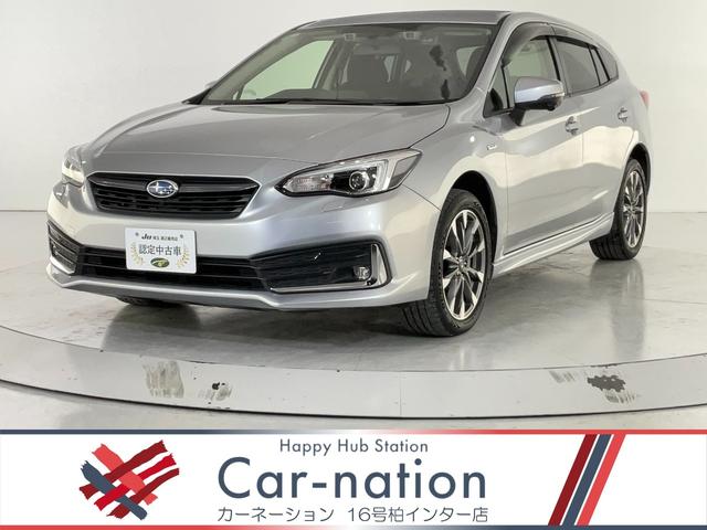 インプレッサスポーツ(スバル) ２．０ｅ−Ｌアイサイト　最終Ｆ型モデル／アイサイトコアテクノロジー／アイサイトセイフティプラス（視界拡張）／クリアビューパック／シートヒーター／ビルトインＤＩＡＴＯＮＥナビ／ＴＶ／ＤＶＤ／バックカメラ／ＥＴＣ／ドラレコ 中古車画像