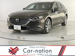 MAZDA6ワゴン XD Lパッケージ 茶本革/360度ビュー/前後衝突軽減ブレーキ/AT誤発進抑制/全車速追従レーダークルコン/LKA/車線逸脱警報/BSM/前後ソナー/LEDヘッド/シートヒーター/BOSE/マツコネナビ/ETC2.0 中古車画像